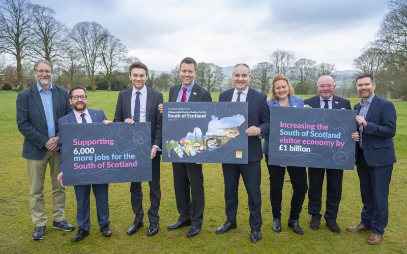 Partners Launch The South Of Scotland Responsible Tourism Strategy In Dumfries With Tourism Minister Richard Lochhead
